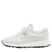 Prada Vintage Pre-owned Laeder sneakers White, Herr