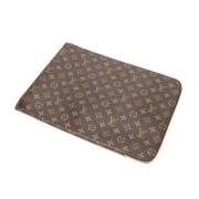 Louis Vuitton Vintage Pre-owned Canvas handvskor Brown, Dam