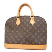 Louis Vuitton Vintage Pre-owned Tyg louis-vuitton-vskor Brown, Dam