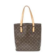 Louis Vuitton Vintage Pre-owned Canvas handvskor Brown, Dam