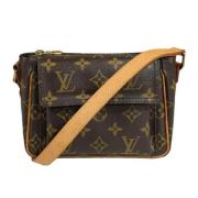 Louis Vuitton Vintage Pre-owned Tyg louis-vuitton-vskor Brown, Dam