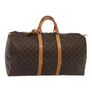 Louis Vuitton Vintage Pre-owned Canvas louis-vuitton-vskor Brown, Dam