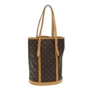 Louis Vuitton Vintage Pre-owned Canvas louis-vuitton-vskor Brown, Dam