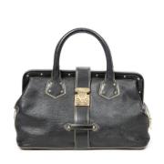 Louis Vuitton Vintage Pre-owned Laeder handvskor Black, Dam