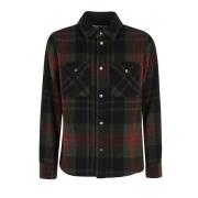 Woolrich Alaskan Melton Overshirt Multicolor, Herr