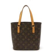 Louis Vuitton Vintage Pre-owned Canvas louis-vuitton-vskor Brown, Dam