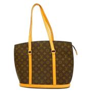 Louis Vuitton Vintage Pre-owned Tyg louis-vuitton-vskor Brown, Dam