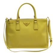 Prada Vintage Pre-owned Laeder prada-vskor Yellow, Dam