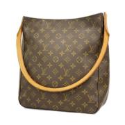 Louis Vuitton Vintage Pre-owned Tyg louis-vuitton-vskor Brown, Dam