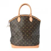 Louis Vuitton Vintage Pre-owned Tyg louis-vuitton-vskor Brown, Dam