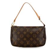 Louis Vuitton Vintage Pre-owned Canvas kuvertvskor Brown, Dam