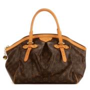 Louis Vuitton Vintage Pre-owned Canvas handvskor Brown, Dam