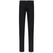 Jacob Cohën Svarta stretchjeans med handslipad finish Black, Herr