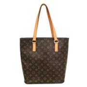 Louis Vuitton Vintage Pre-owned Tyg louis-vuitton-vskor Brown, Dam