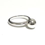 Tiffany & Co. Pre-owned Pre-owned Silver ringar Gray, Dam