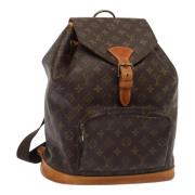 Louis Vuitton Vintage Pre-owned Canvas ryggsckar Brown, Dam