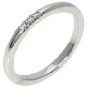 Tiffany & Co. Pre-owned Pre-owned Platina ringar Gray, Dam