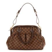 Louis Vuitton Vintage Pre-owned Canvas handvskor Brown, Dam