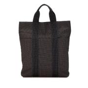 Hermès Vintage Pre-owned Canvas totevskor Gray, Dam