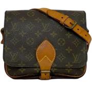 Louis Vuitton Vintage Pre-owned Tyg louis-vuitton-vskor Brown, Dam