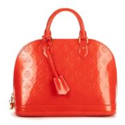 Louis Vuitton Vintage Pre-owned Laeder handvskor Orange, Dam