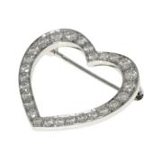 Tiffany & Co. Pre-owned Pre-owned Platina broscher Gray, Dam