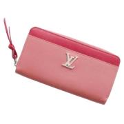 Louis Vuitton Vintage Pre-owned Laeder plnbcker Pink, Dam