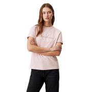 Calvin Klein Rosa Bomull T-shirts och Polos Pink, Dam