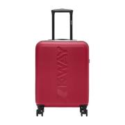 K-Way Kompakt Air Cabin Trolley Red, Unisex