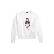 Polo Ralph Lauren Polo Bear Tröja, Vinterkollektion White, Dam