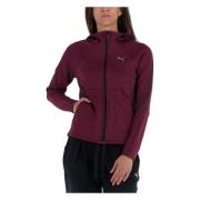 Puma Evostripe Full Zip Hoodie Purple, Dam