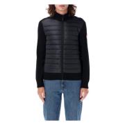 Canada Goose Svart Hybridge Stickad Jacka Aw24 Black, Herr