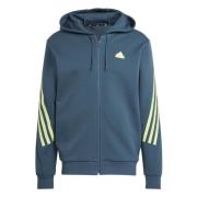 Adidas Future Icons 3 Ränder Hoodie Blue, Herr