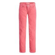 Levi's Superlow Bootcut Långa byxor Pink, Dam