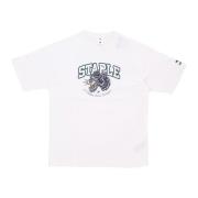 Puma Grafisk Tee X Staple Varm Vit White, Herr