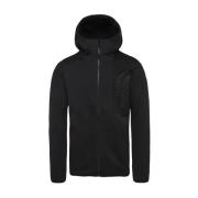 The North Face Svart Merak Hoodie med Justerbar Hög Krage Black, Herr