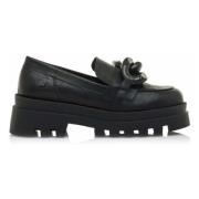 Mustang Loafers Black, Dam