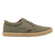 Mustang Canver Sneakers Green, Herr