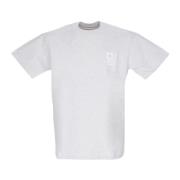 Carhartt Wip Statens Flag Tee Mjuk Passform Bomull White, Herr