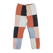 Obey Fleece Tracksuit Byxor Block Design Multicolor, Dam