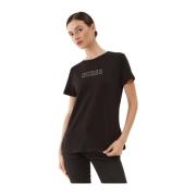 Guess T-Shirts Black, Dam