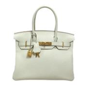 Hermès Vintage Pre-owned Laeder handvskor White, Dam