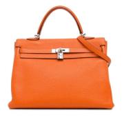 Hermès Vintage Pre-owned Laeder handvskor Orange, Dam