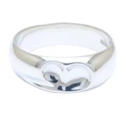 Tiffany & Co. Pre-owned Pre-owned Silver ringar Gray, Dam