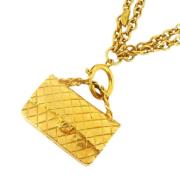 Chanel Vintage Pre-owned Guld chanel-smycken Yellow, Dam