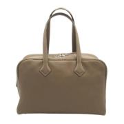 Hermès Vintage Pre-owned Laeder axelremsvskor Gray, Dam