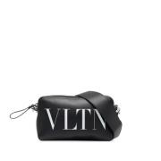 Valentino Vintage Pre-owned Laeder axelremsvskor Black, Dam