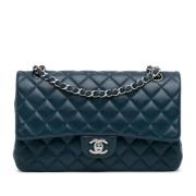 Chanel Vintage Pre-owned Laeder chanel-vskor Blue, Dam