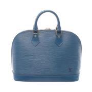 Louis Vuitton Vintage Pre-owned Laeder louis-vuitton-vskor Blue, Dam