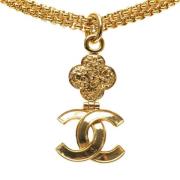 Chanel Vintage Pre-owned Guld chanel-smycken Yellow, Dam